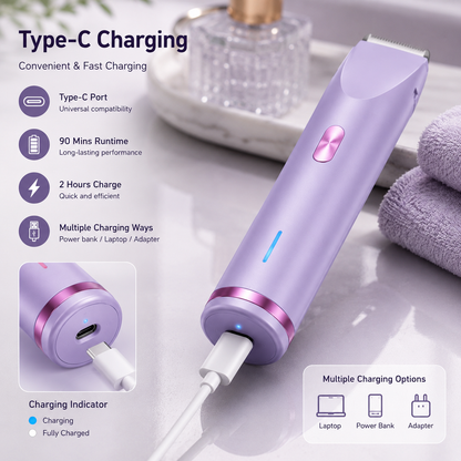 "Dual Head" Hair Removal Device
