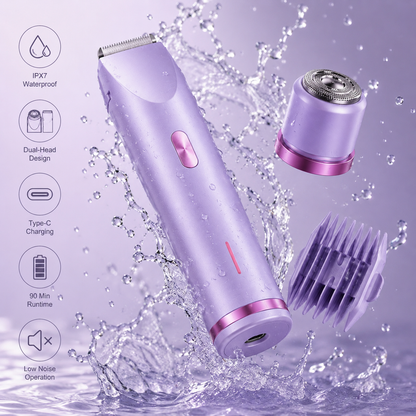 "Dual Head" Hair Removal Device